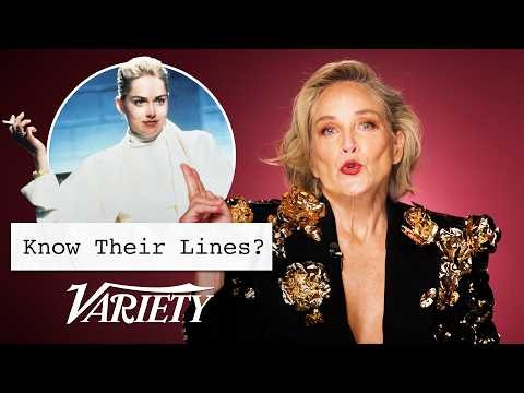 Does Sharon Stone Know Her Lines?