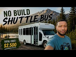 I Built a No-Build Shuttle Bus Tiny Home for ONLY $2,500 | Full Bus Tour