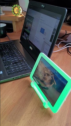 Tablet as a second screen - spacedesk demo