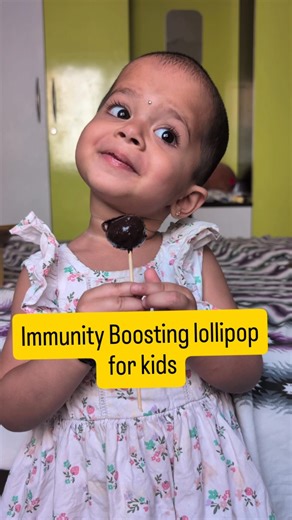 Immunity Boosting Lollipop for Kids 🍭 | Healthy No Sugar Snack | #homemadelollipop #kidssnacks