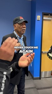 “Never touch me again” - Morgan Freeman🤣 | Bubba Wallace