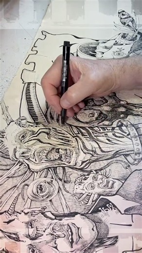 How to draw Dreams 26 #art #drawing #ink #sketch #dream #drawingtutorial #artist