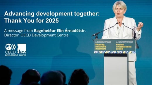 End-of-year message from the OECD Development Centre | Federico Bonaglia