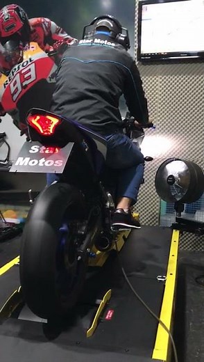 #shorts Yamaha R3 com Jeskap full race só no Backfire após Remap.