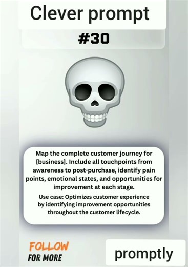 Clever prompts #30 #ai #machinelearning #chatgpt #deeplearning #airevolution