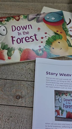 Getting ready for world book day. #earlyyearsbooks #StoryWeaving #worldbookday2026 | Alice Sharp Training