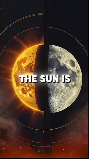 Why the Sun and Moon Look the Same Size 😲 | Space Explained