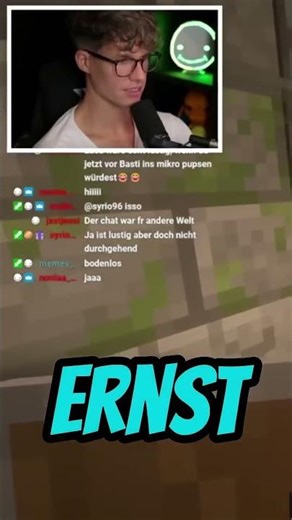 Basti bringt Laserluca besser Minecraft bei