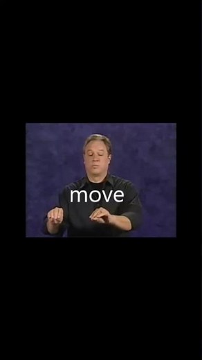 How to sign move #shorts #learnASL #AmericanSignLanguage #signlanguage Learn & retain #ASL