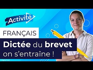 Brevet de français : entraînement à la dictée