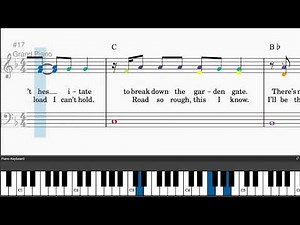 Life Is A Highway (from Cars) by Rascal Flatts - Easy piano tutorials with sheetmusic