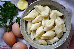 Polish Potato Dumplings {Kopytka} - Polish Your Kitchen