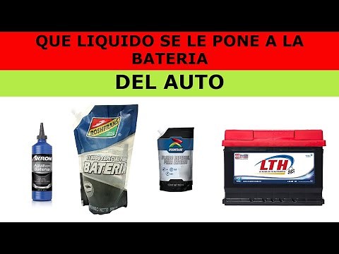 WHAT LIQUID DO YOU PUT IN BATTERIES?? 🚗 🚗 🚗