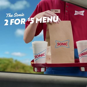 38 reactions | Pick two favorites, pay five bucks! Our new 2 For $5 Menu! ‼️ Regular FRITOS® Chili Cheese Wrap ‼️ Small Jumbo Popcorn Chicken® ‼️ Quarter Pound Double Cheeseburger Choose any 2 for just $5! 螺 | Sonic Drive-In | Facebook