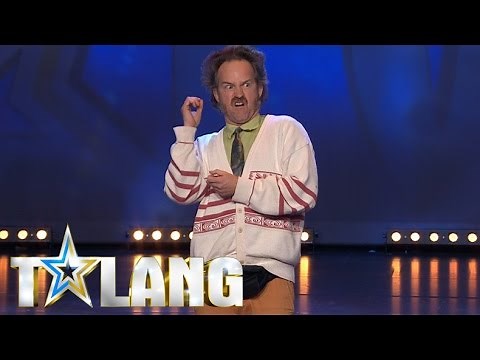 Weird and hilarious man auditioning in Sweden's Got Talent - Talang 2017.