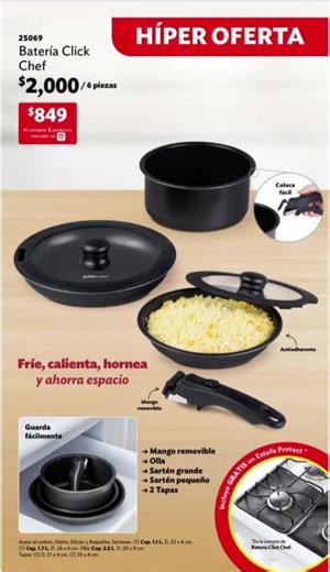 Bateria Click Chef