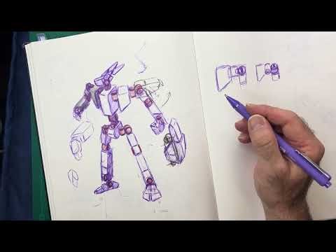 Mecha Design 003: Frame Systems (Part 2)