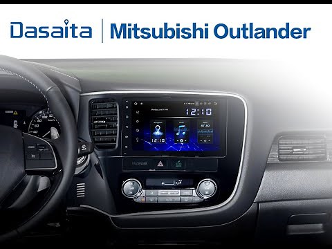 Mitsubishi Outlander 2014 2015 2016 2017 Carplay Android autoDouble Din Car Stereo with Bluet