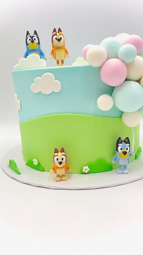 7.2K views · 85 reactions | Bluey cake! #cakedecorating | Cakes by Alejandra | Facebook