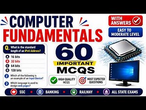 Top 60 Computer Fundamentals MCQs | Easy to Moderate Level | All Competitive Exams