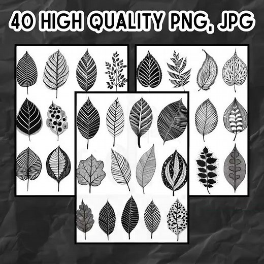 Zentangle Leaf Patterns — Nature-Inspired Printable Worksheets