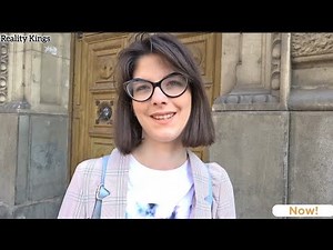 German Scout: College Girl Sara's Unexpected Street Casting Experience | Public Agent