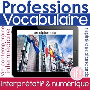 French Profession Career Job Work Vocabulary Culture Comprehensible Input