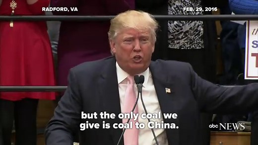 The various times President Trump has touted 'clean coal'