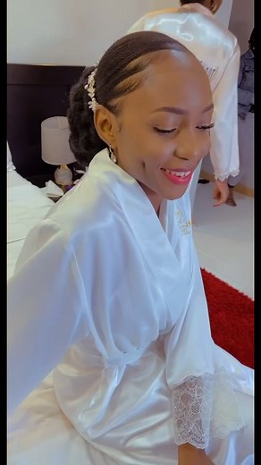 It’s her wedding day🥰 #naturalhair all the way