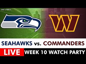 Seahawks vs. Commanders Live Streaming Scoreboard, Free Play-By-Play, Highlights | NFL Week 10