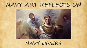 3.8K views · 41 reactions | Its another #DoubleFeature #FineArtsFriday! ❓Why❓ The latest episode of Navy Art Reflects is here! Join us as we take a look at a variety of drawings and paintings from the #NavtArtCollection dedicated to #NavyDivers. Interested in learning more about Navy Divers and their history? Check out our website: https://bit.ly/3FGGKoI | Naval History & Heritage Command | Facebook