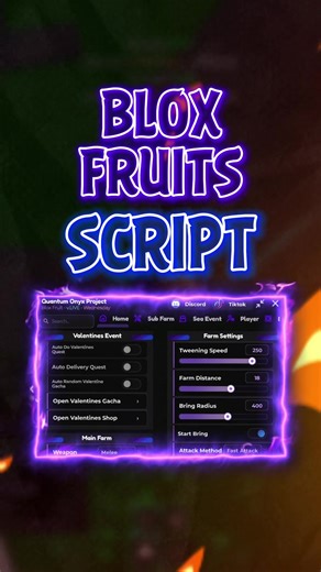 💜 Blox Fruits Roblox New OP Script! OP New Script for Blox Fruits Roblox! Roblox Scripts! 💎 ————————— #bloxfruits #scriptbloxfruits #блоксфрутс #roblox #script