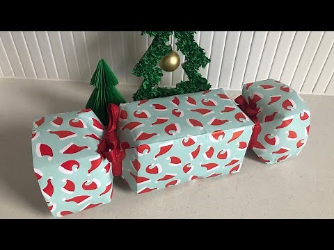 CANDY GIFT WRAPPING | HOW TO WRAP ODD OR IRREGULAR SHAPED GIFT ITEMS | CHRISTMAS GIFT WRAPPING