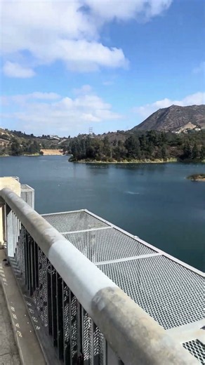 Hollywood Reservoir is beautiful! #california #running #travel