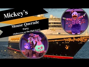 Mickey's Mouse- Querade Party! Disney Magic, Halloween on the High Seas (2025) FRONT ROW, FULL!