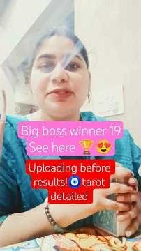 Big Boss season 19 Winner🏆😍Gk#gauravkhanna#bigboss#bigboss19#bigboss19winner#tarotguidance6#yt#tarot