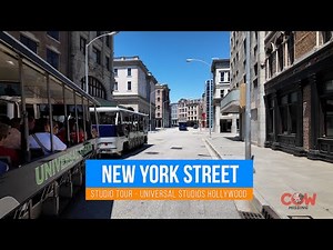 Universal Studios New York Street Backlot Filming Location Motion Picture Sets Studio Tour (2024)