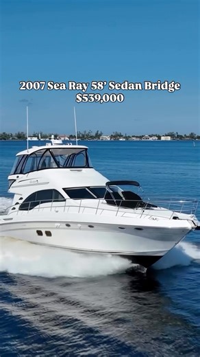 61K views · 653 reactions | ️: 2007 Sea Ray 58’ Sedan Bridge “Love &...