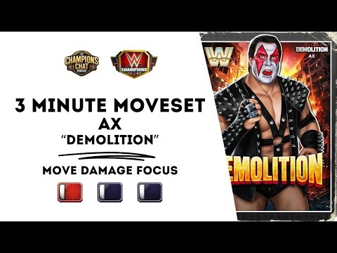 Carry a Bigger Ax | Ax "Demolition" | 3 Minute Moveset