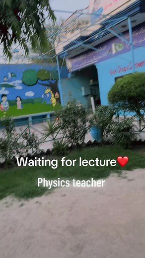 Physics Teacher Waiting for Lecture — Young Professor Moment