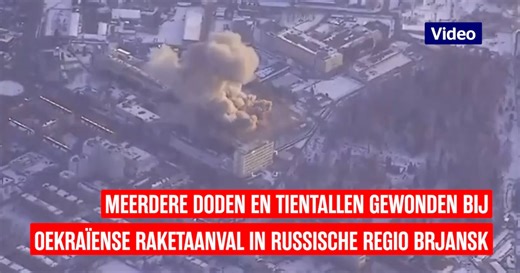 Doden en gewonden bij Oekraïense raketaanval in Russische regio Brjansk