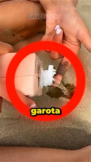 ELA NÃO PODIA FAZER TATUAGEM… ENTÃO FEZ ISSO NA PRAIA 😳🏖️