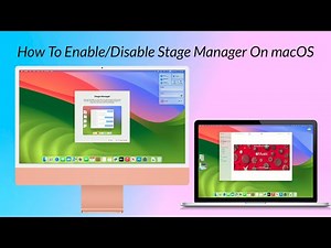 How To Enable/Disable Stage Manager On macOS