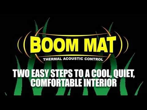 Boom Mat Easy Two Step Process for Cool Quiet Interior