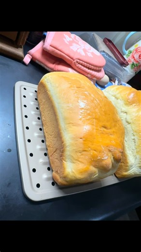 Home sweet homestead Back to homemade on Instagram: "Want to ditch that 26 intentions bread at the store? I love this homemade bread and it only has 7 ingredients! 2 cups warm milk 1 Tbsp sugar 1 1/2 Tbsp yeast 📣 whisk and let sit 5-10 mins 1/4 cup melted butter 1/4 cup honey 1 egg 6 cups flour 📣 mix all together into yeast mixture. After mixed knead for 5-10 mins Add oil to bowl and place dough in bowl. Cover with towel in a warm spot and let rise until doubled. Usually 1-2 hours 📣 after ris