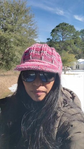 Showing my crocheted hat #crochet #crocheted #hats | Lyza Hats Crochet