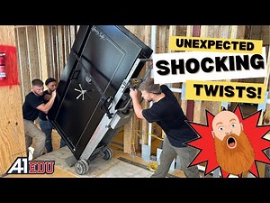 Hidden Gun Safes Behind a Vault Door | Full Install!