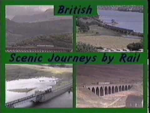 Original VHS Opening and Closing to British Scenic Journeys By Rail Central Highlands UK VHS Tape