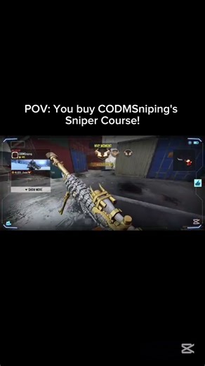 Crazy Sniper Shots in CODM