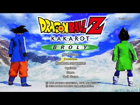 Dragon Ball Z: Kakarot - New Goku & Vegeta Update! - Broly Movie Gameplay Mod